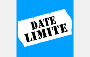 Dates Limite Inscriptions