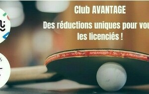 Club Avantage FFTT