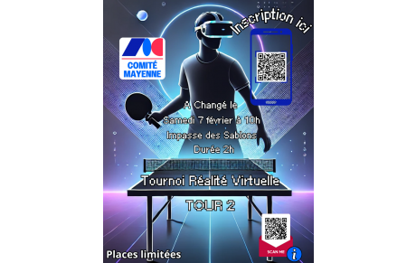 Tournoi PingVR
