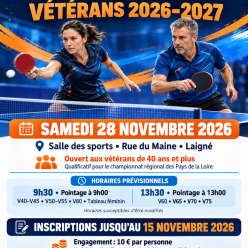 Individuels vétérans 28 novembre 2026